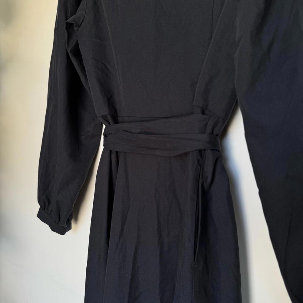 Emma Knudsen Reese Midi Long Sleeve Wrap Dress - Picture 9 of 12